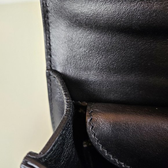 Prada Cahier Medium Black Leather Cross Body Bag - Picture 9 of 10